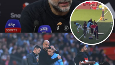“They Should Be Ashamed” – Pep Guardiola Defends Phil Foden After Shocking Man United Fan Chants
