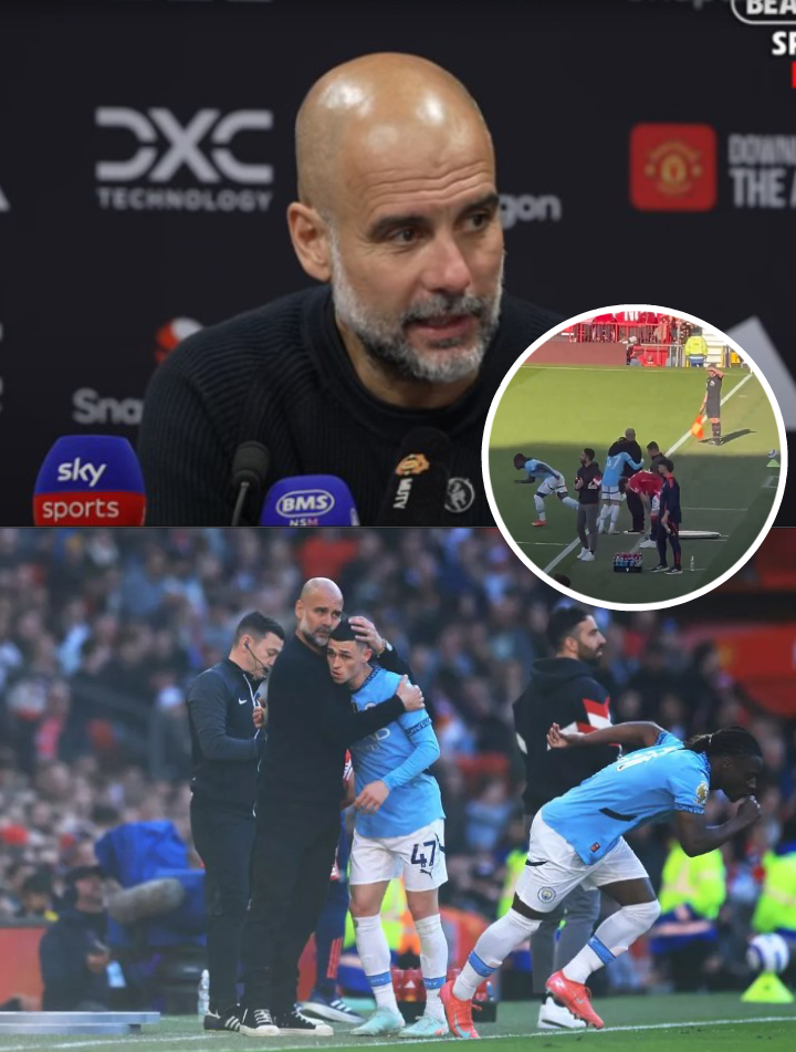 “They Should Be Ashamed” – Pep Guardiola Defends Phil Foden After Shocking Man United Fan Chants