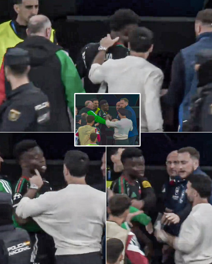 Bukayo Saka and Dani Carvajal Clash in Tunnel During Fiery Arsenal vs Real Madrid Showdown
