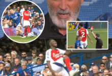 “Unacceptable!” – Roy Keane Slams Leif Davis for Dangerous Challenge on Saka in Arsenal Win