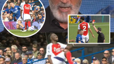 “Unacceptable!” – Roy Keane Slams Leif Davis for Dangerous Challenge on Saka in Arsenal Win