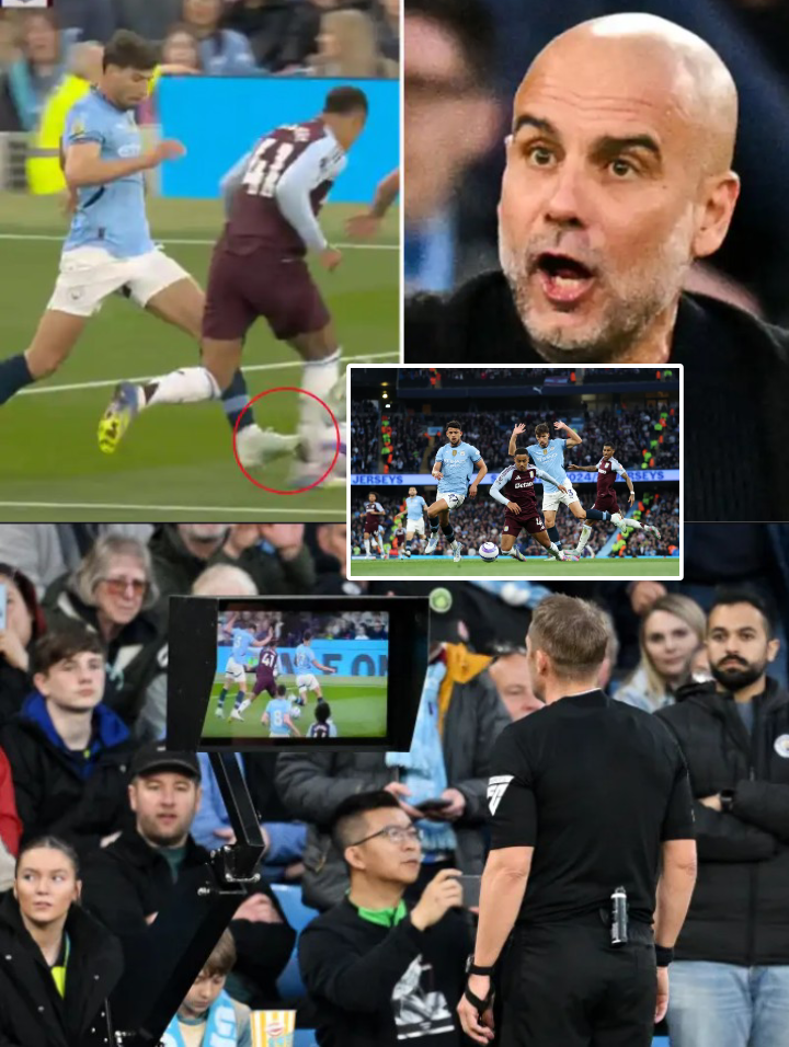 Man City vs Aston Villa: VAR Controversy Angers Pep Guardiola and Fans After Penalty Decision