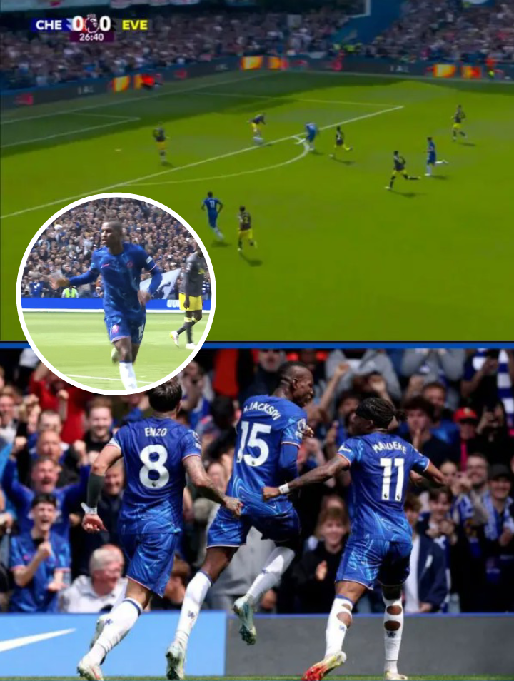 Nicolas Jackson Breaks 13-Game Goal Drought with Stunning Strike Against Everton