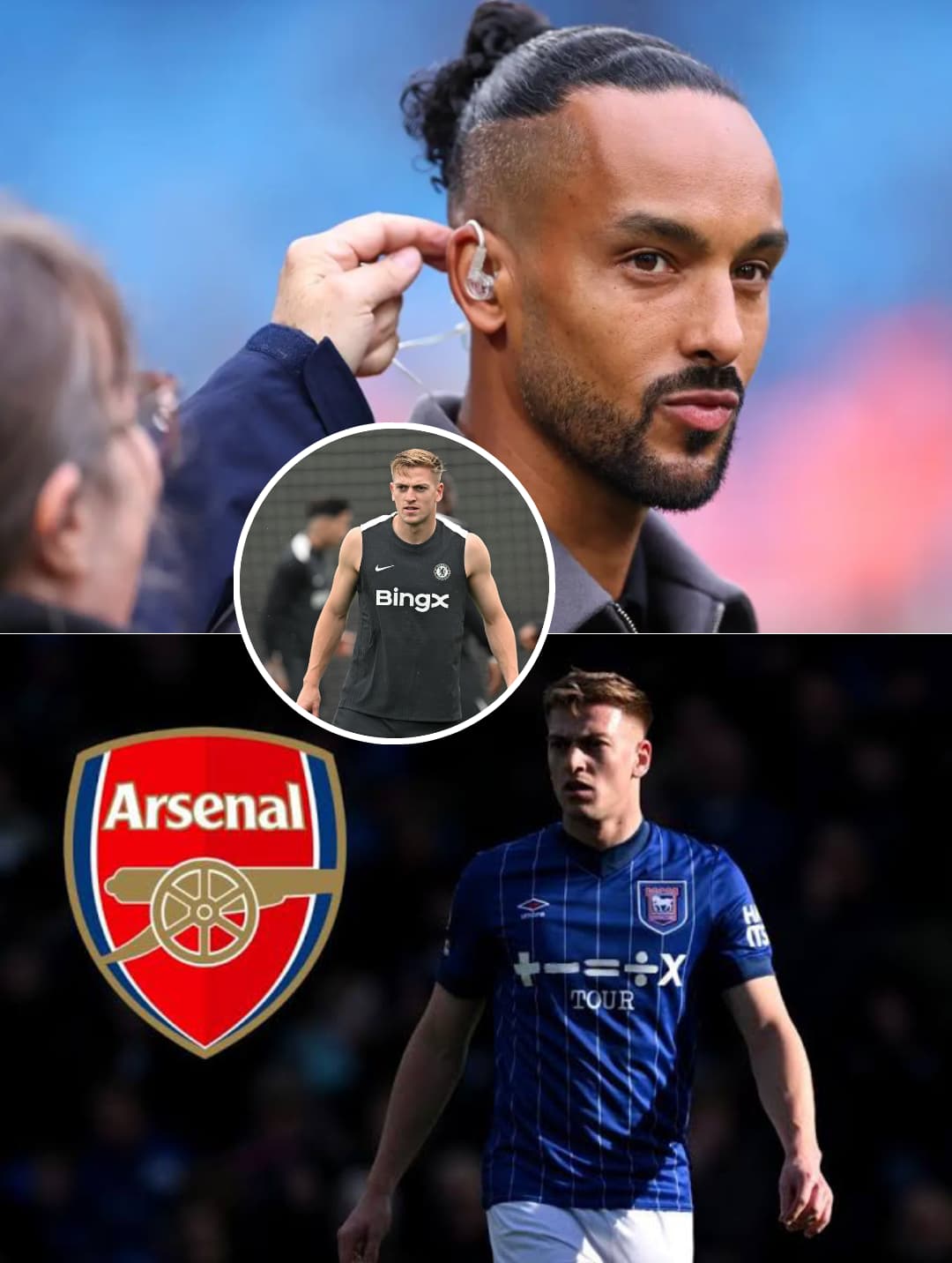 Theo Walcott Disappointed Arsenal Didn’t Sign Liam Delap, Says Young Striker Could Be England’s Next Harry Kane