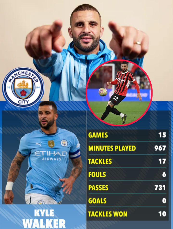 BREAKING: Kyle Walker Agrees Shock Move to Premier League club as Manchester City Prepare for Major Summer Shake-Up