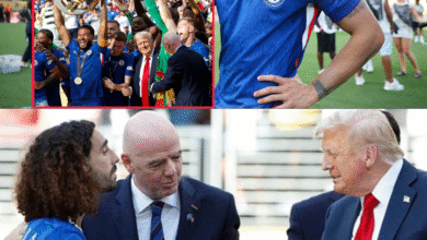 “I Was Scared!” – Marc Cucurella Reveals Hilarious Moment Donald Trump Crashed Chelsea’s Club World Cup Celebration