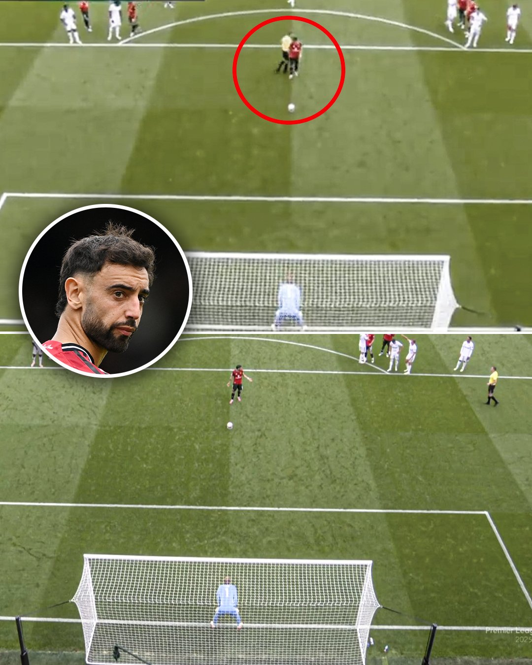 Gary Neville Explains Why Bruno Fernandes Missed Crucial Penalty in Manchester United’s Draw Against Fulham