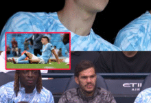 Phil Foden criticised by fans after being caught smiling as Manchester City trailed Tottenham 2-0