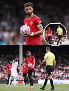 Bruno Fernandes Slammed for “Childish” Reaction After Penalty Miss as Captaincy Doubts Grow