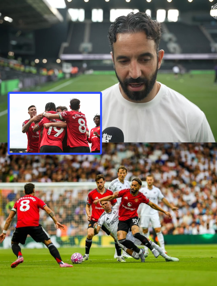 Ruben Amorim tells Manchester United stars to “grow up” after Fulham fightback denies first win of the season