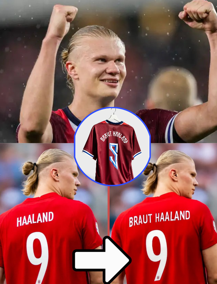 “That’s His Name"—Erling Haaland Surprises Fans by Changing Name on Norway Shirt Ahead of World Cup Qualifiers